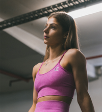 Load image into Gallery viewer, Pink Sports Bra
